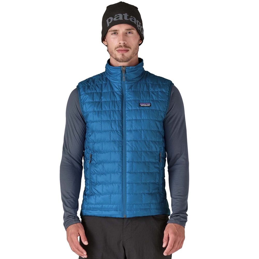 Patagonia Goose Down Nano Puff Vest Big Sur Blue SZ M